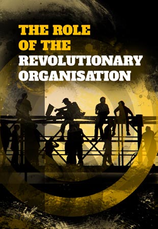 The role of the revolutionary organisation front cover
